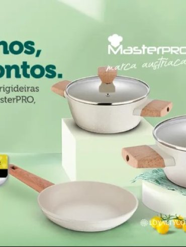 Cait&aacute; Supermercados lan&ccedil;a sua maior edi&ccedil;&atilde;o de selinhos com cole&ccedil;&atilde;o de panelas Masterpro